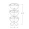 Azar Displays Three-Tier 10", 10" & 10" Bowl Display 720310 - alternate 3